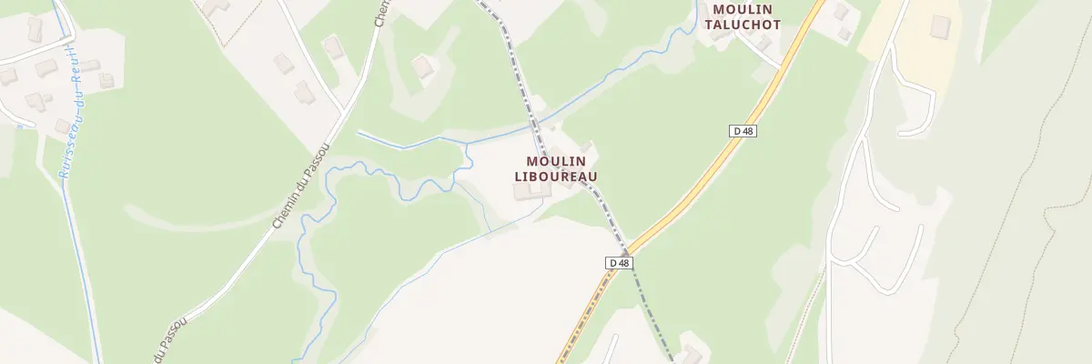 Plan du 12 Che Liboureau à Saint-Jean-de-Vaux