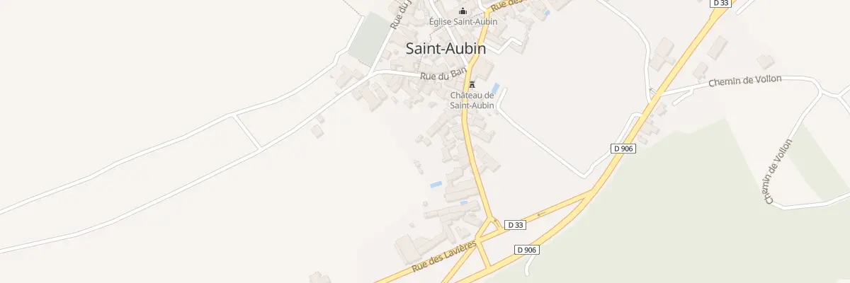 Plan du 16 Rue des Lavières à Saint-Aubin