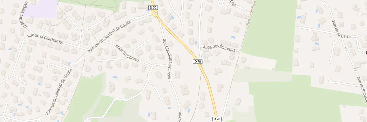 Plan du 3 Rue Claudius Lamarche à Limas