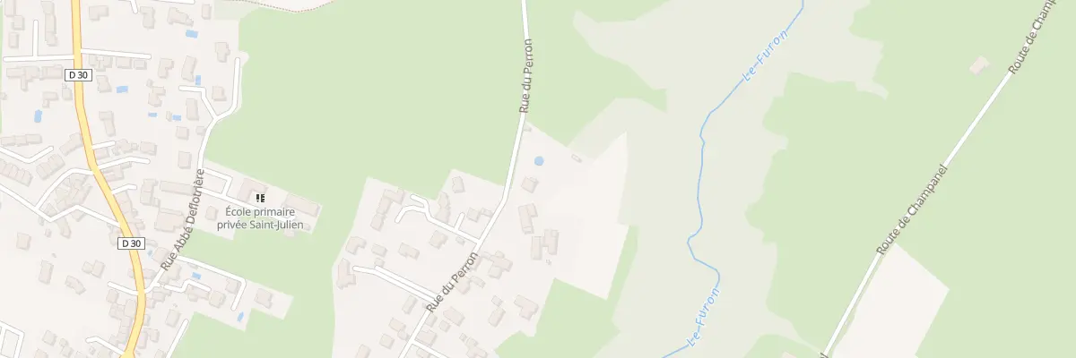 Plan du 34 Rue du Perron à Soucieu-en-Jarrest