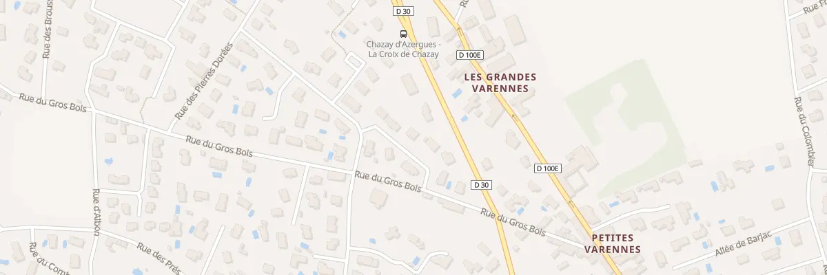 Plan du 8 Rue des Frères Lumière à Chazay-d’Azergues