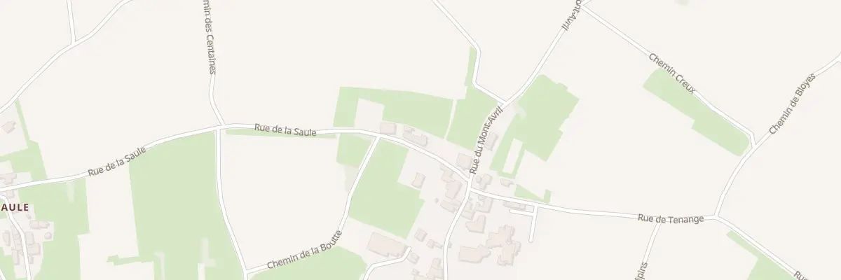 Plan du 5125 Rue de la Saule à Saint-Désert