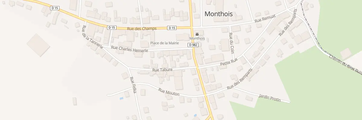 Plan du 5 Rue Charles Hemmerle à Monthois