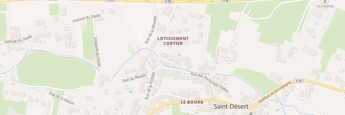 Plan du 5145 Imp du Ruisseau à Saint-Désert