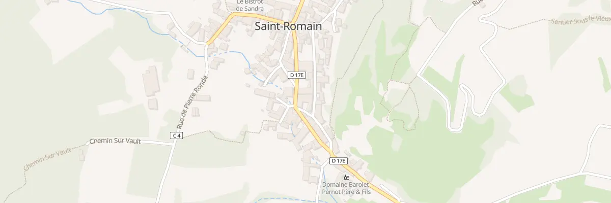 Plan du 5092 Le Village Bas à Saint-Romain