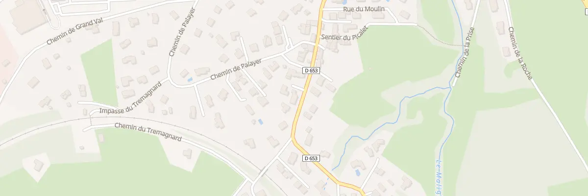 Plan du 374 Che du Marand à Civrieux-d’Azergues