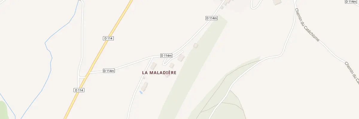Plan du 13 Che de la Maladière à Grenant-lès-Sombernon