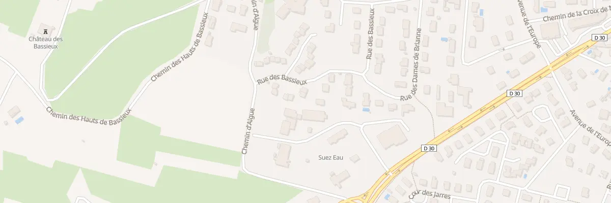Plan du 463 Rue des Bassieux à Anse