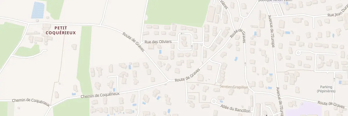 Plan du 130 Rue des Oliviers à Anse