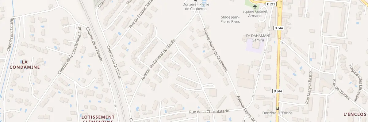 Plan du 39 Rue des Anciens Combattants à Donzère