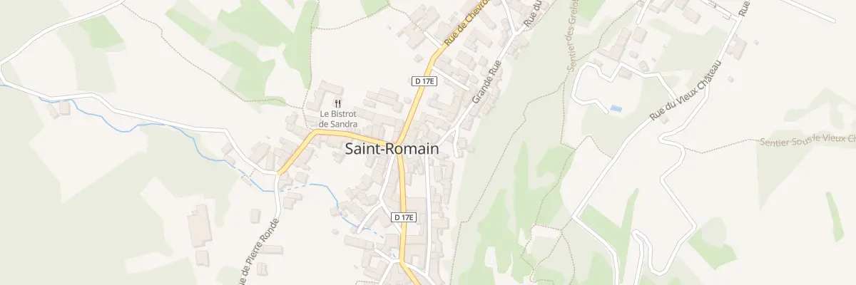Plan du 5106 Le Village Bas à Saint-Romain