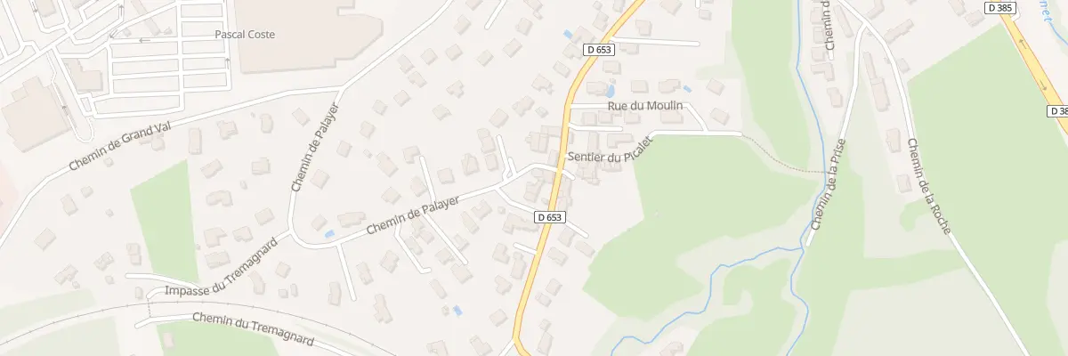 Plan du 390 Che de Palayer à Civrieux-d’Azergues
