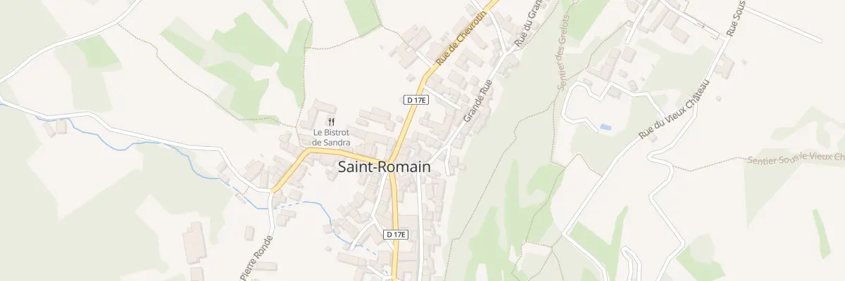 Plan du 5108 Le Village Bas à Saint-Romain