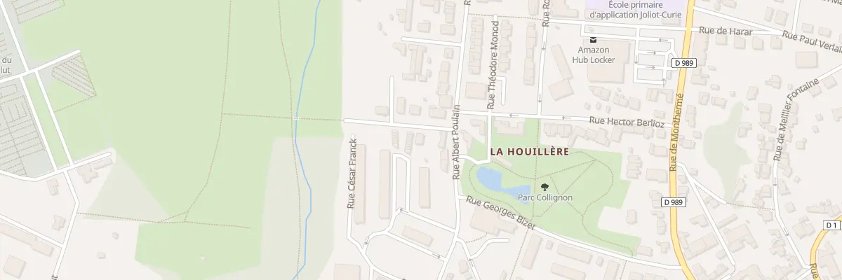 Plan du 61B Rue Albert Poulain à Charleville-Mézières