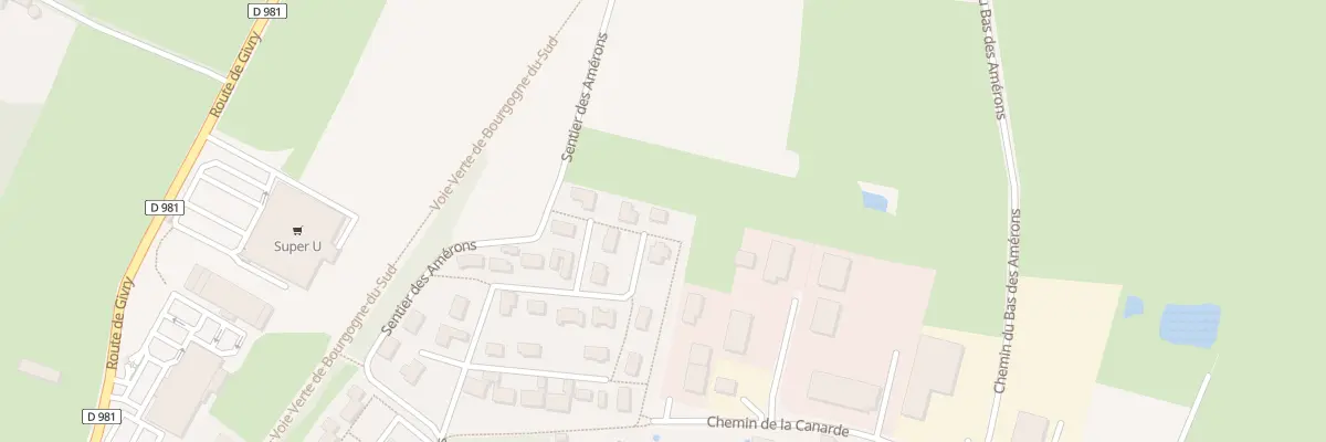 Plan du 33 Imp des Jargillets à Buxy