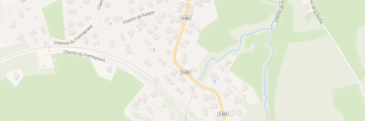 Plan du 45 Rte de Dommartin à Civrieux-d’Azergues