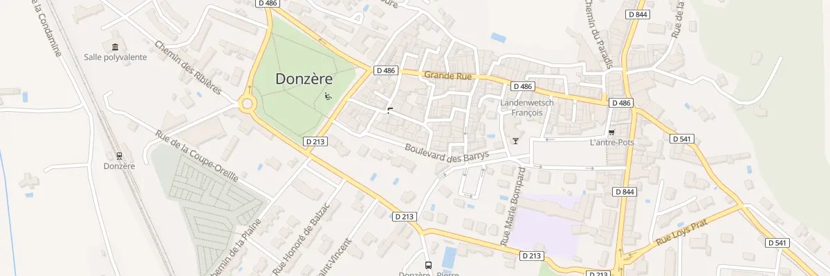 Plan du 15 Bd des Barrys à Donzère