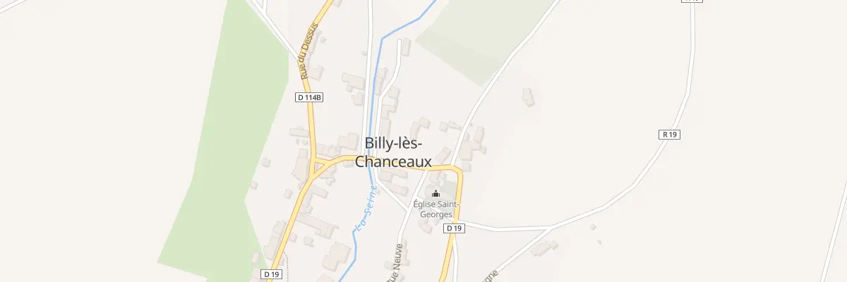 Plan du 9004 Rue du Pont à Billy-lès-Chanceaux