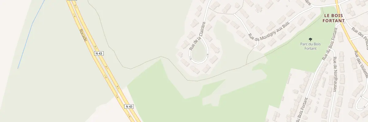 Plan du 60 Rue de la Clairière à Charleville-Mézières