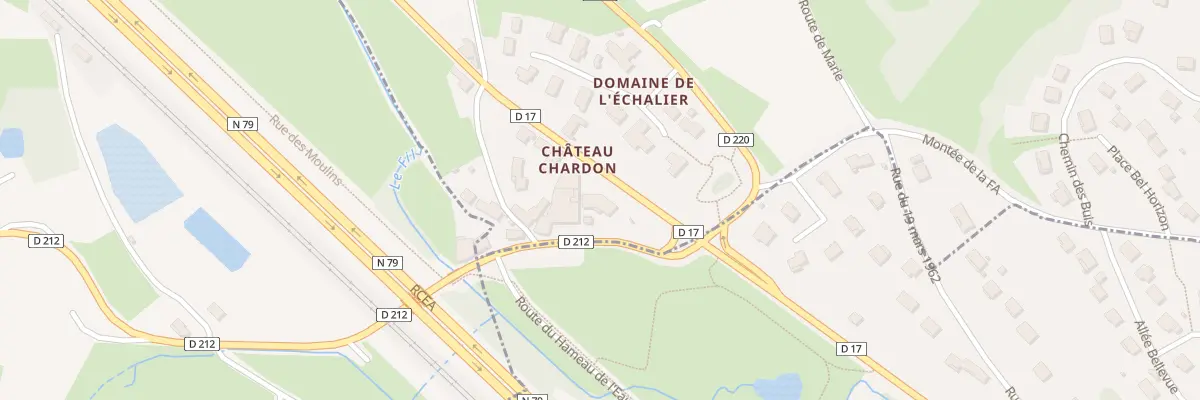 Plan du 10 Chateau Chardon à Berzé-la-Ville