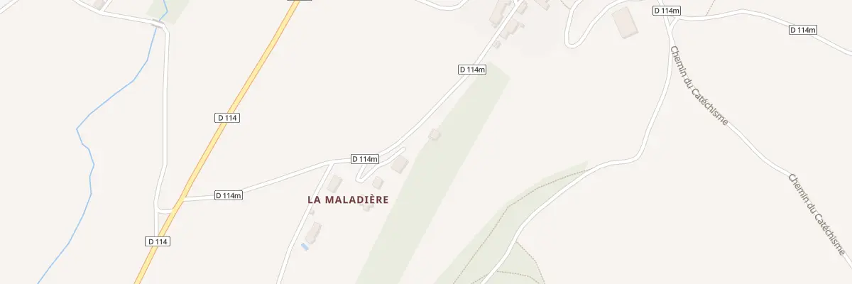 Plan du 9 Che de la Maladière à Grenant-lès-Sombernon
