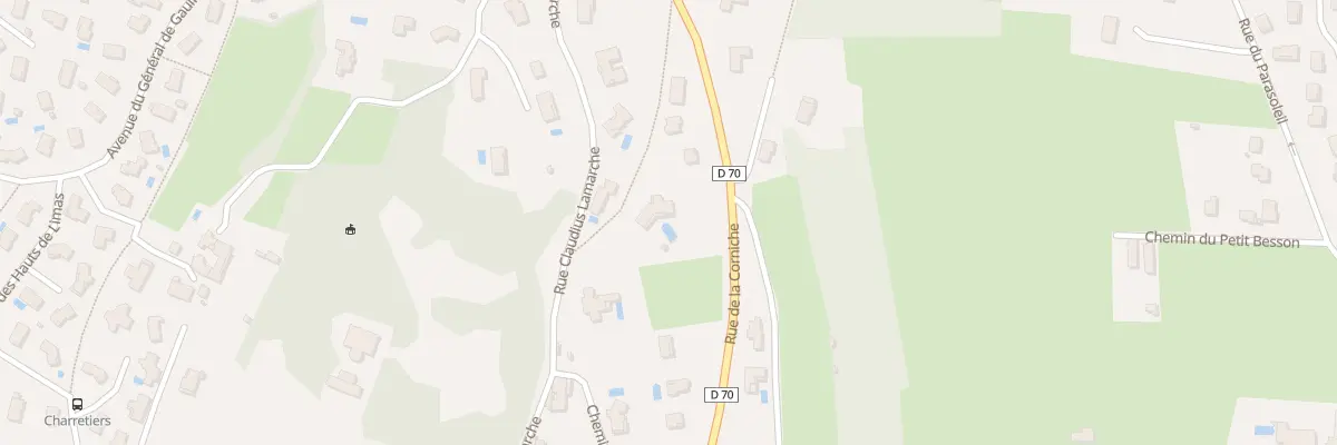 Plan du 536 Rue de la Corniche à Limas