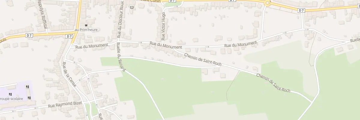 Plan du 38 Rue du Monument à Haybes