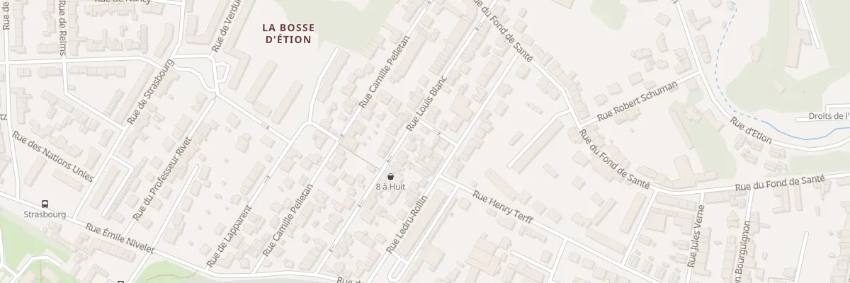 Plan du 30 Rue Louis Blanc à Charleville-Mézières