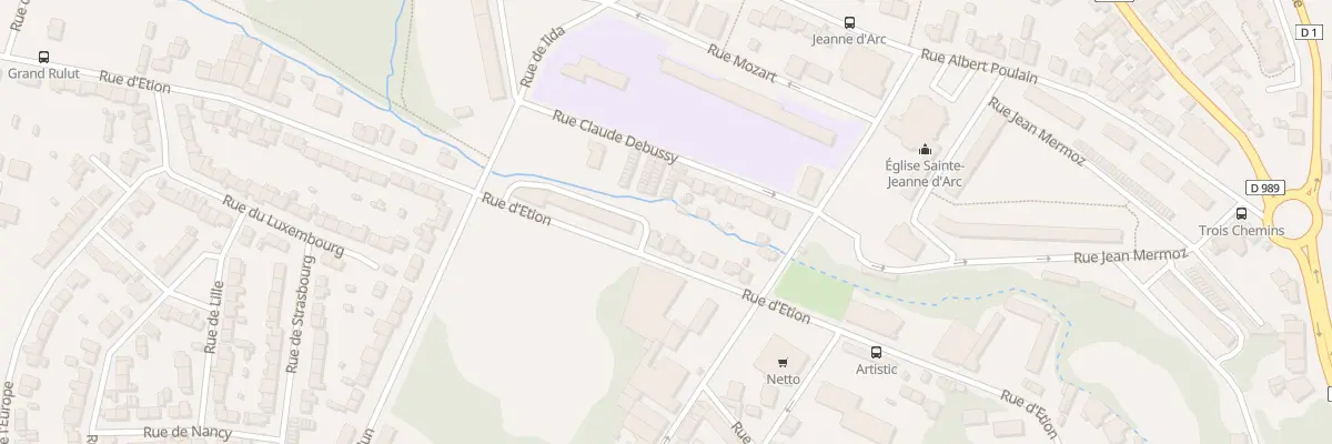 Plan du 40 Rue d’Etion à Charleville-Mézières