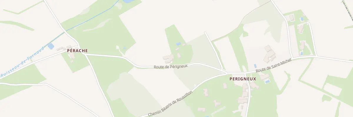 Plan du 4 Rte de Périgneux à Chuyer