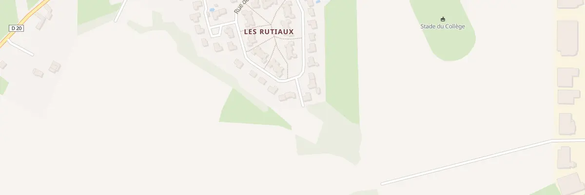 Plan du 30 Rue des Mésanges à Saint-Georges-de-Reneins