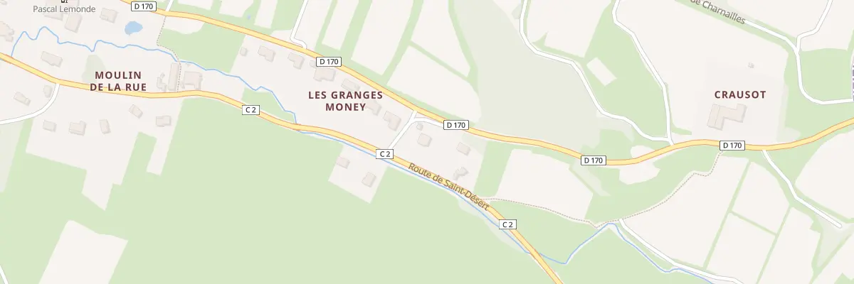 Plan du 29 Rte de Saint-désert à Jambles