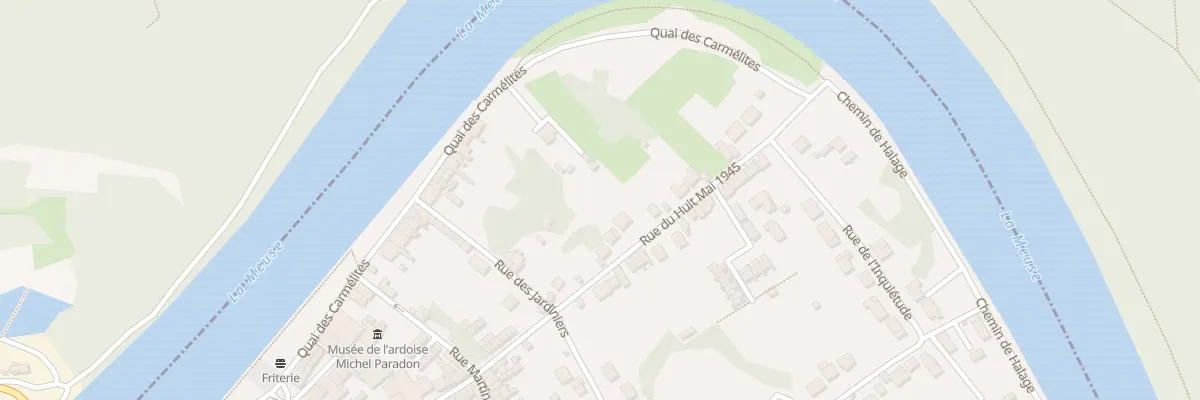 Plan du 293 Rue du Huit Mai 1945 à Fumay