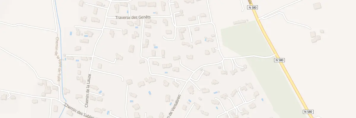 Plan du 223 Che de Ventabren à Saint-Laurent-des-Arbres