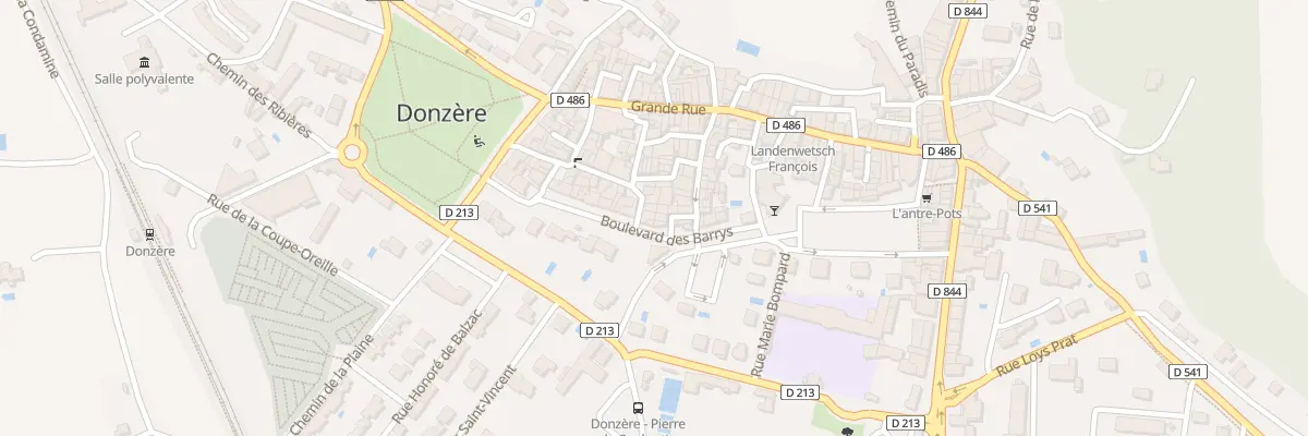 Plan du 9B Bd des Barrys à Donzère
