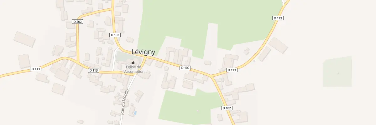 Plan du 6 Rue du Patis à Lévigny