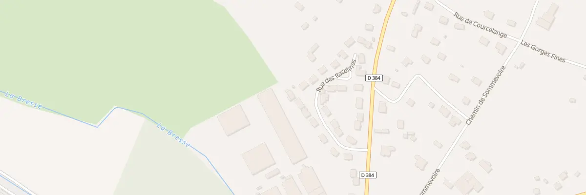 Plan du 13 Rue des Racelines à Bar-sur-Aube