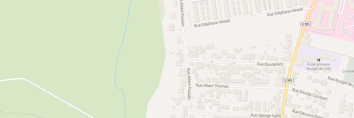Plan du 117 Rue Albert Poulain à Charleville-Mézières