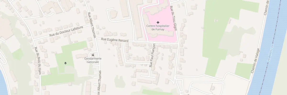 Plan du 111 Rue Eugène Renard à Fumay