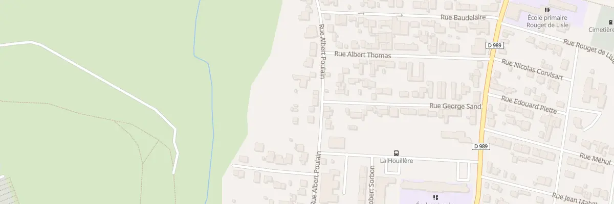 Plan du 101 Rue Albert Poulain à Charleville-Mézières