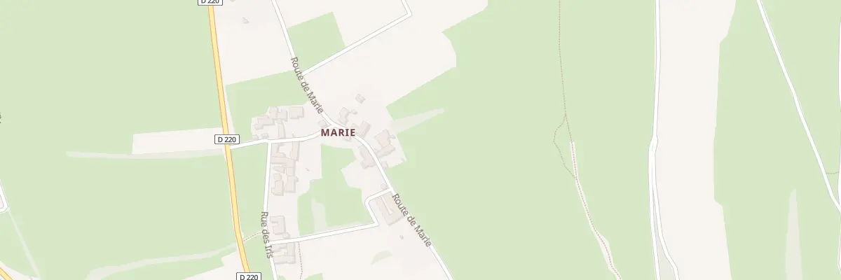 Plan du 2 Rte de Marie à Berzé-la-Ville