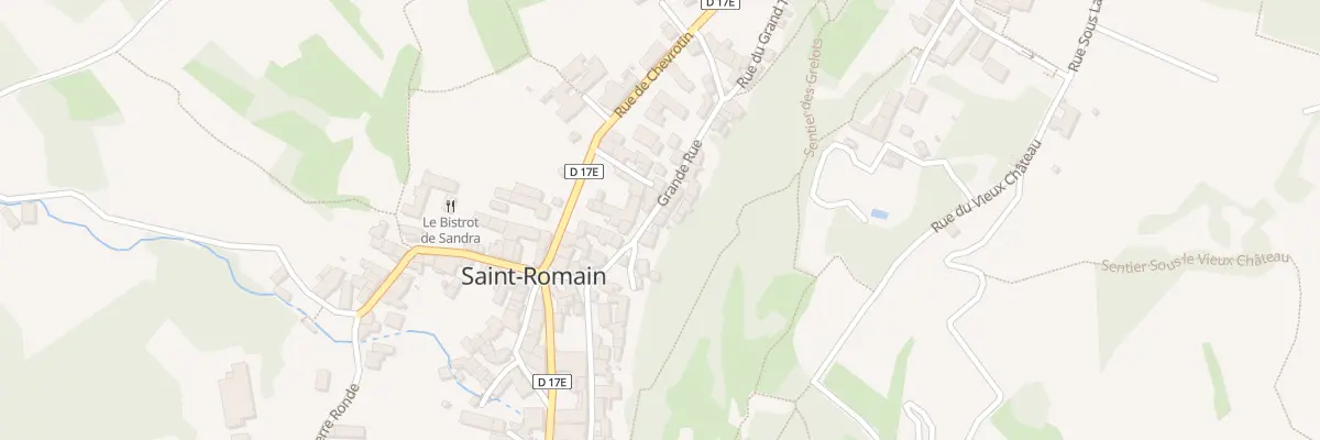 Plan du 5114 Gr Grande Rue à Saint-Romain