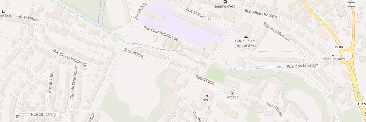 Plan du 34 Rue d’Etion à Charleville-Mézières
