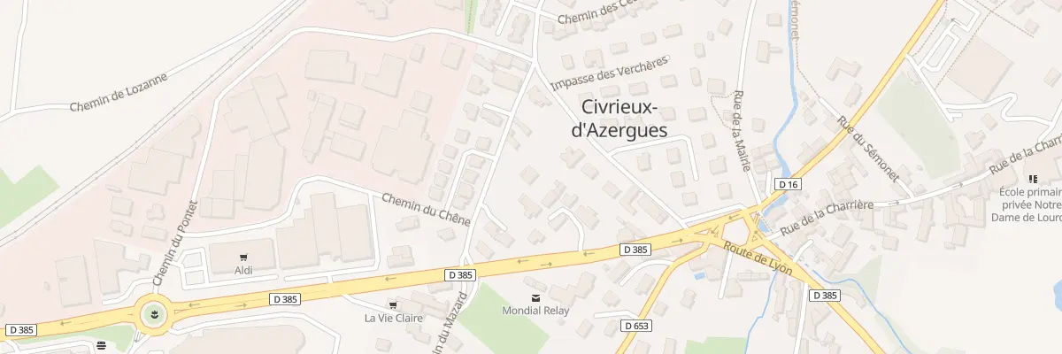 Plan du 339 Rue des Verchères à Civrieux-d’Azergues