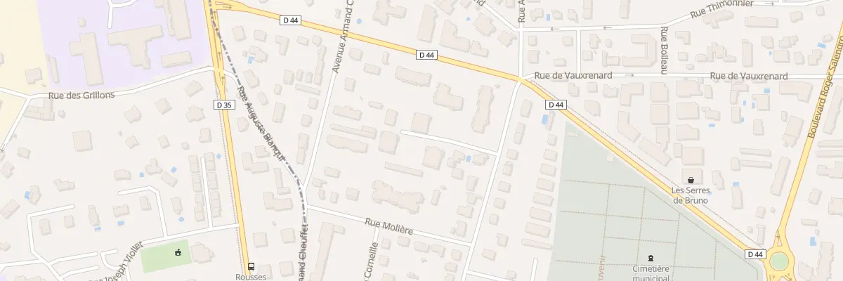 Plan du 249 Rue Claude Perroud à Villefranche-sur-Saône