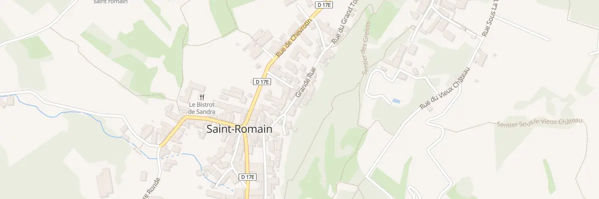 Plan du 5115 Le Village Bas à Saint-Romain