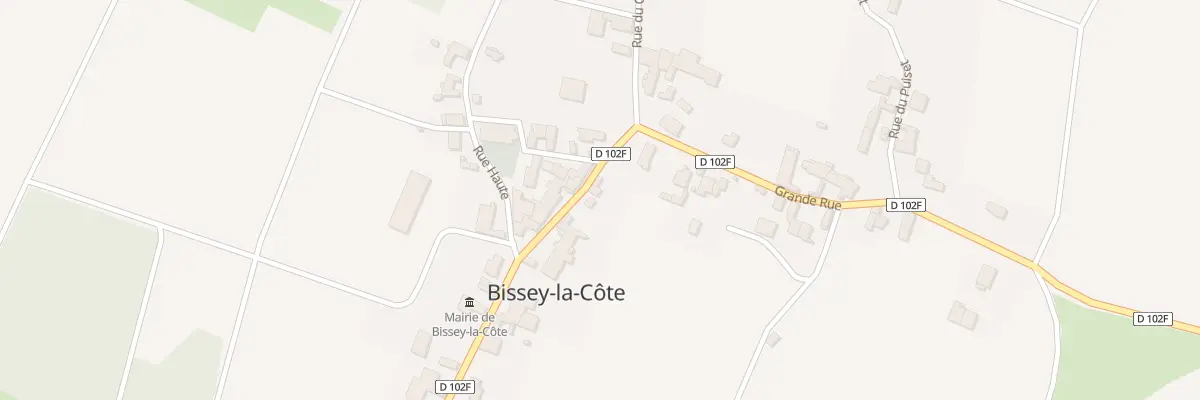 Plan du 6 Rue de l’Abreuvoir à Bissey-la-Côte