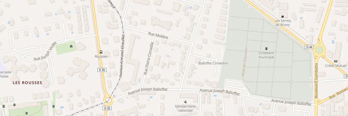 Plan du 81 Rue Claude Perroud à Villefranche-sur-Saône