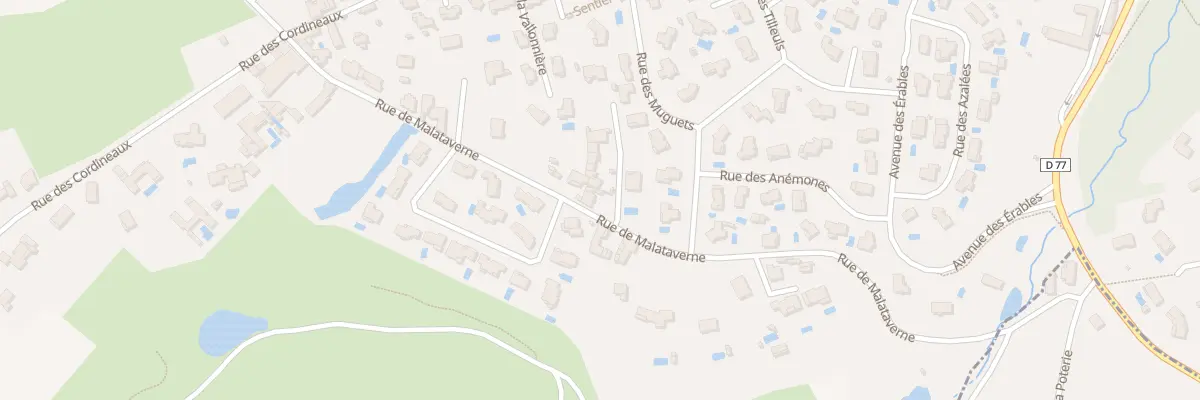 Plan du 759 Rue de Malataverne à Dommartin