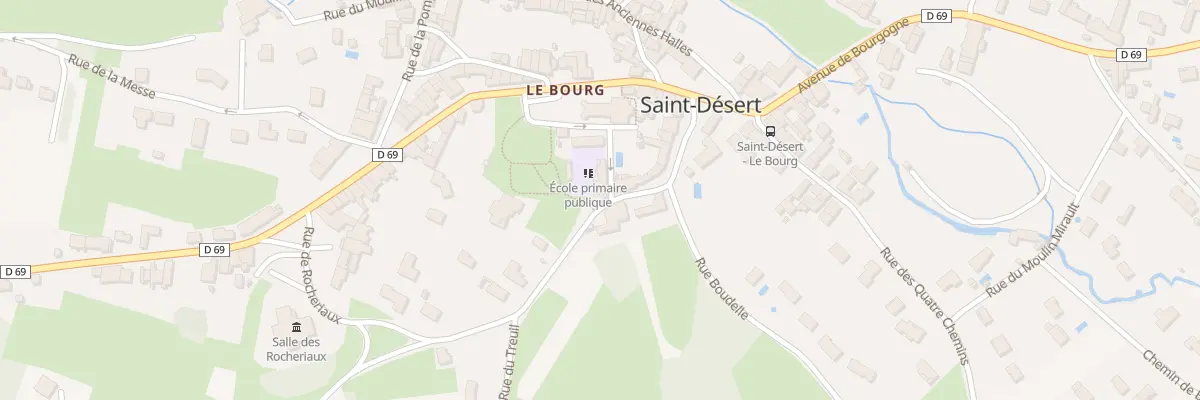 Plan du 5302 Rue du Treuil à Saint-Désert